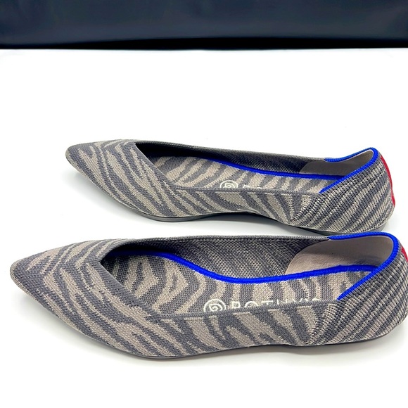 COPY - Rothy’s grey zebra color shoes for women size 8.5 - Picture 4 of 8